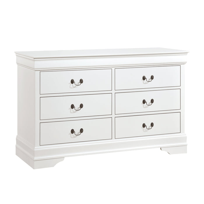 Mayville White Sleigh Bedroom Set