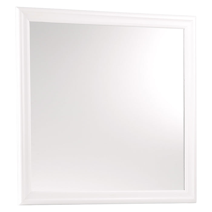 Mayville White Mirror