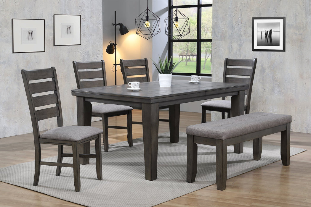 Bardstown Gray Extendable Dining Set