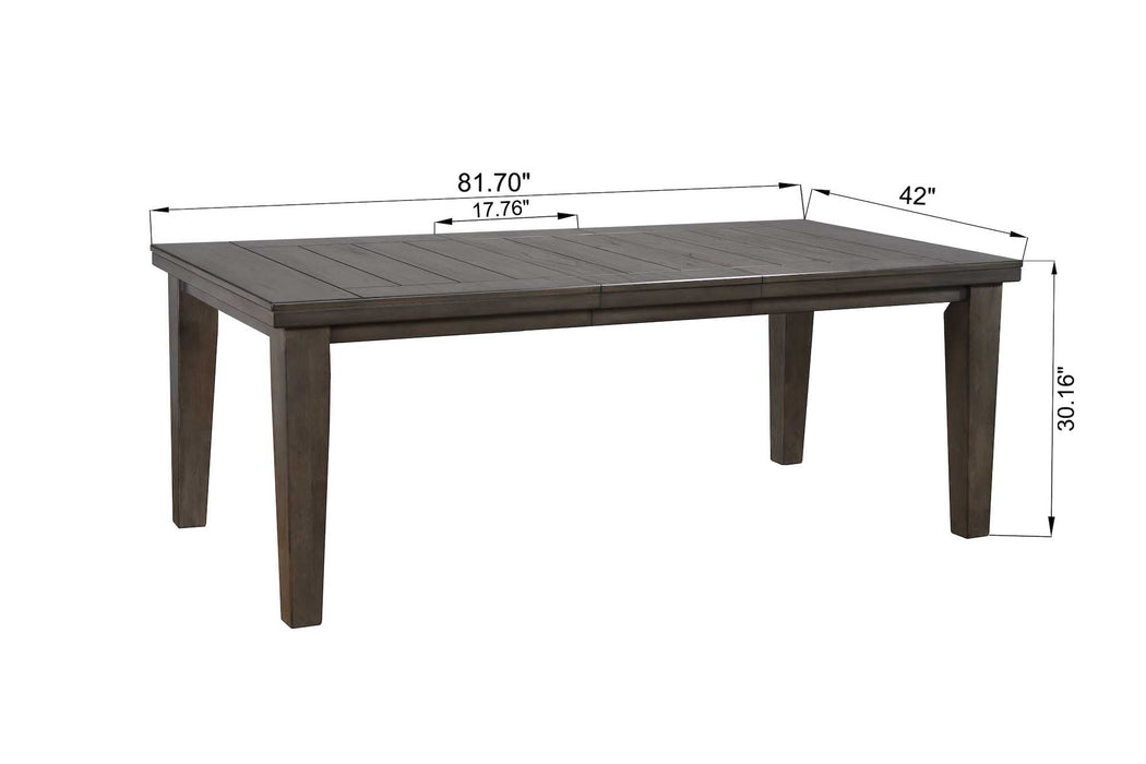 Bardstown Gray Extendable Dining Set