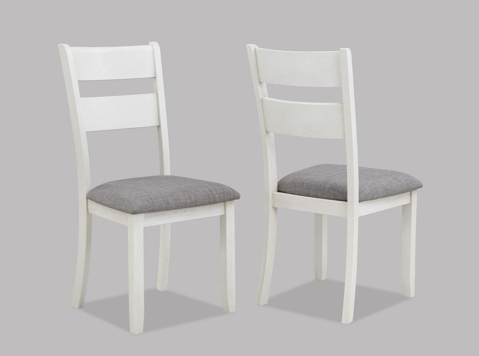 Dakota Chalk/Gray Dining Set