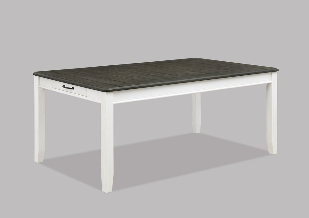 Dakota Chalk/Gray Dining Table