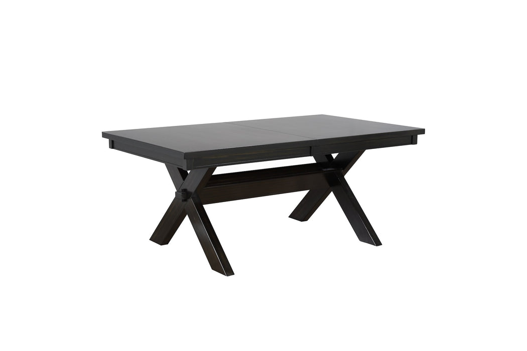 Havana Espresso/Gray Dining Table