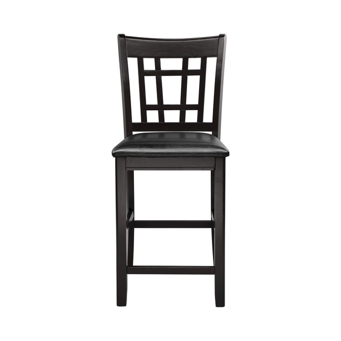 Junipero Espresso Counter Chair, Set of 2