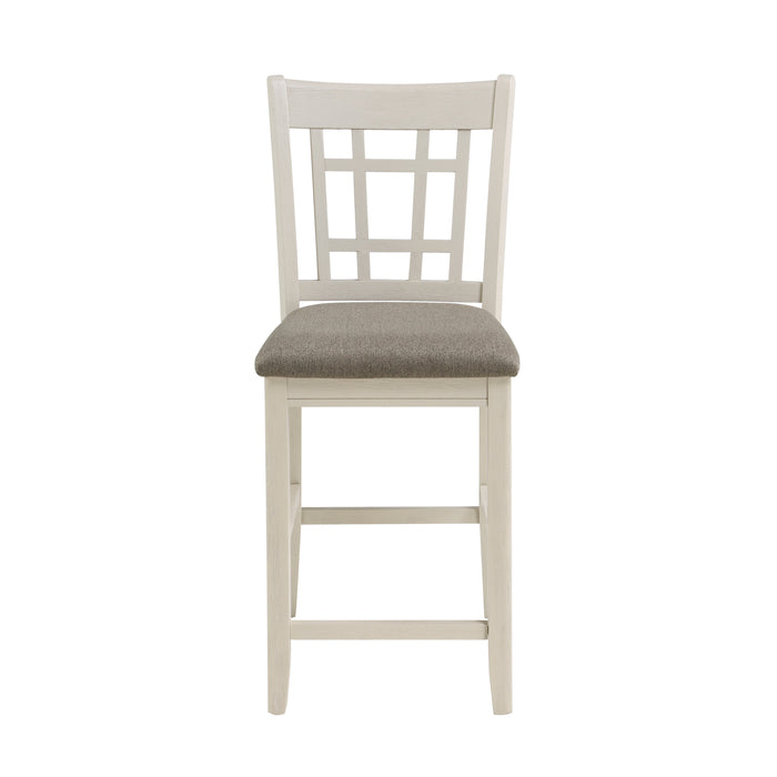 Junipero White Counter Chair, Set of 2