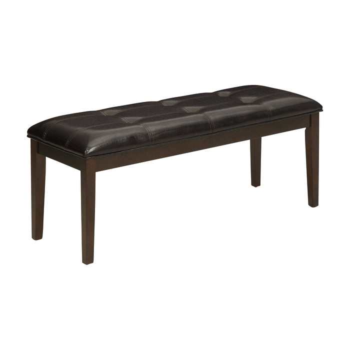 Decatur Dark Cherry Dining Bench