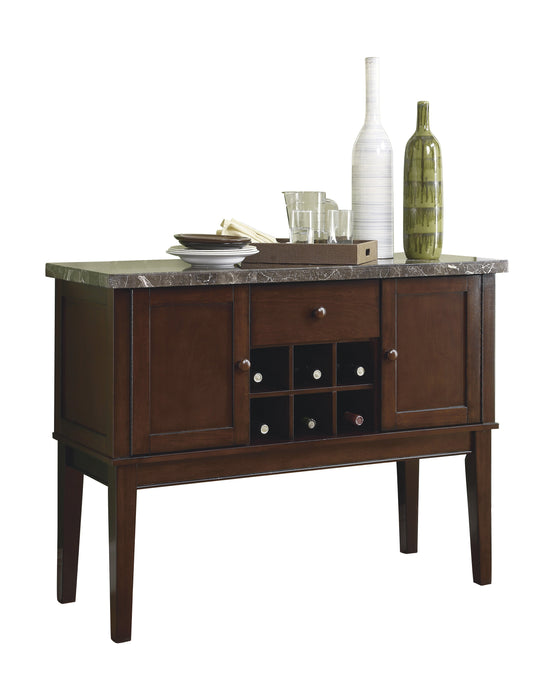 Decatur Dark Cherry Server