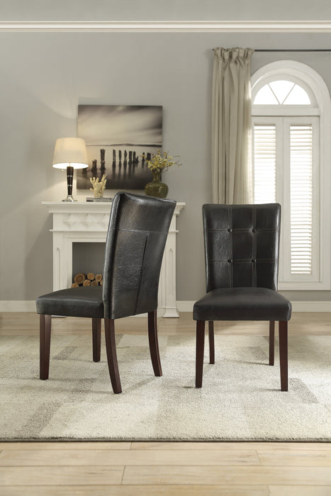 Decatur Dark Cherry Side Chair, Set of 2