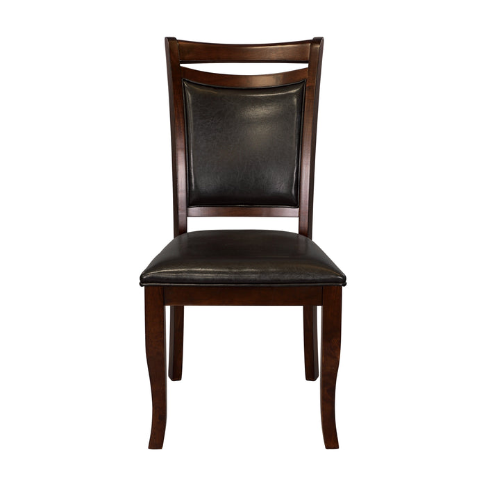 Maeve Dark Cherry Side Chair, Set of 2