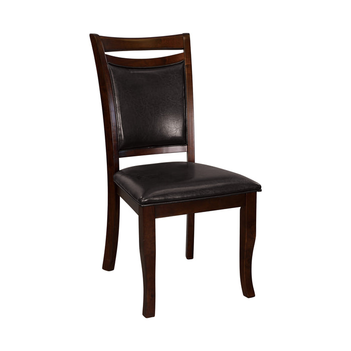 Maeve Dark Cherry Side Chair, Set of 2