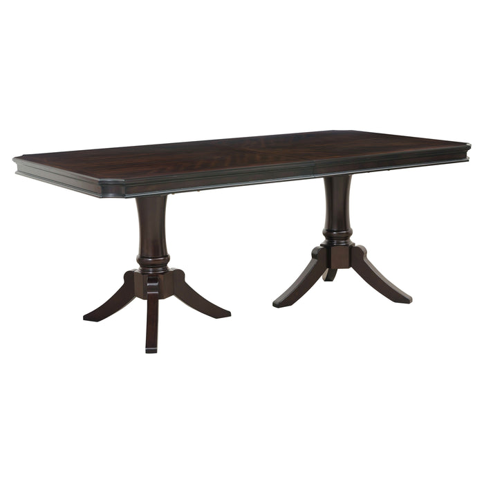 Marston Dark Cherry Extendable Dining Table