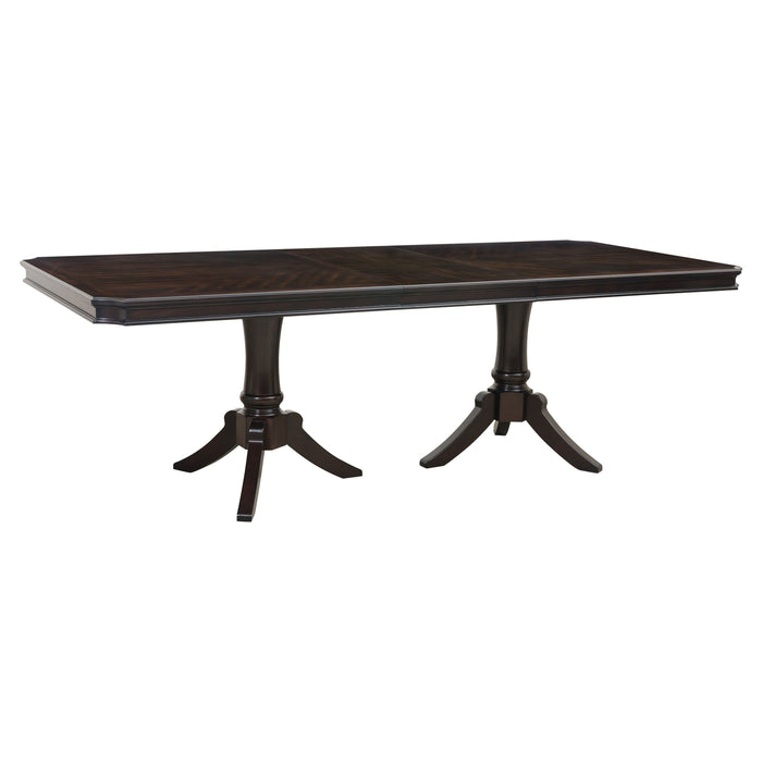 Marston Dark Cherry Extendable Dining Table