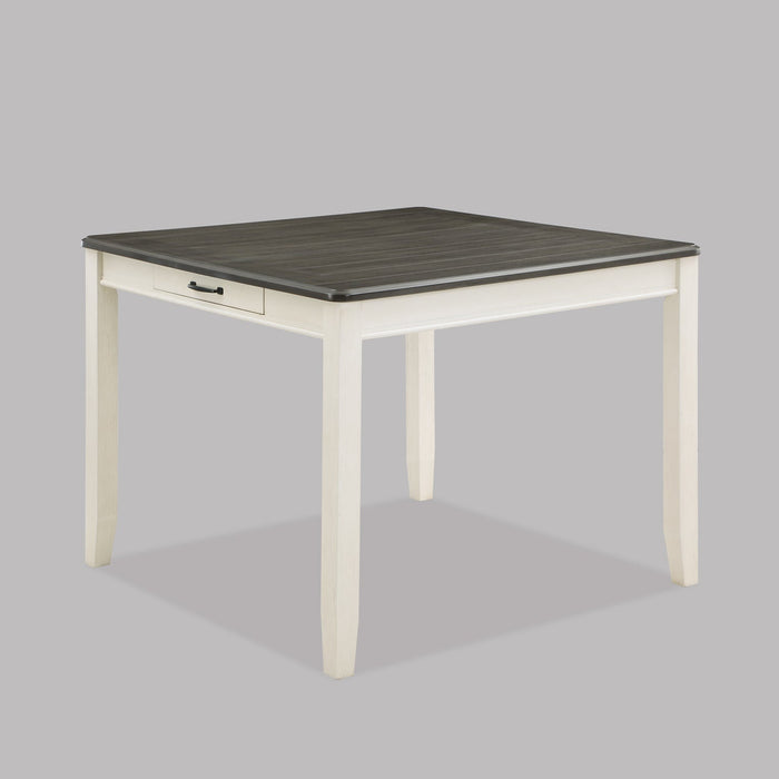Dakota Chalk/Gray Counter Height Table