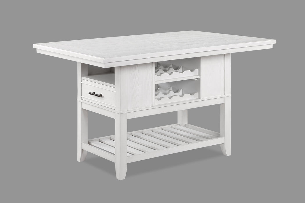 Wendy White Counter Height Set