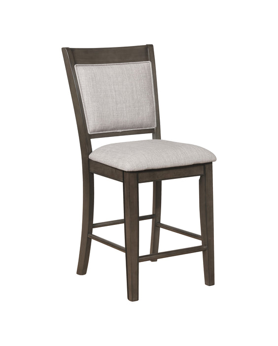 Fulton Gray Counter Height Chair, Set of 2