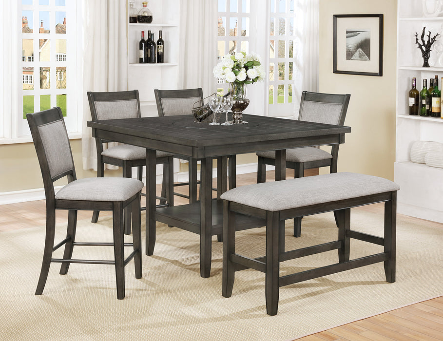 Fulton Gray Counter Height Set