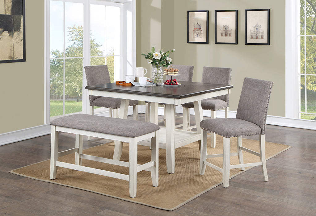 Manning Chalk/Gray Counter Height Table