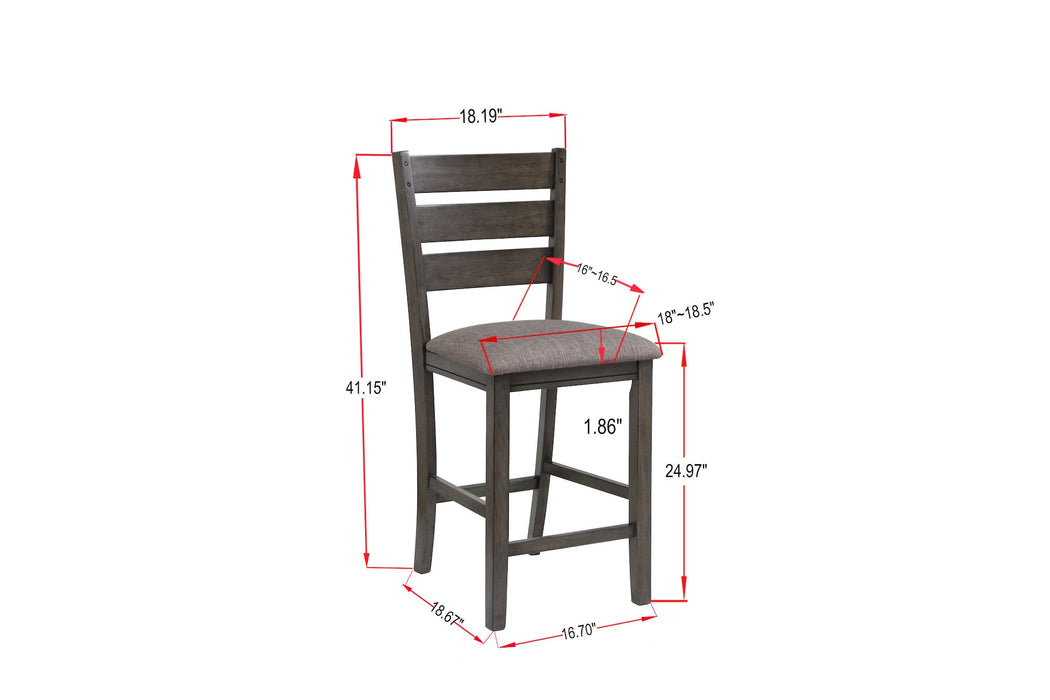 Bardstown Gray Counter Height Set