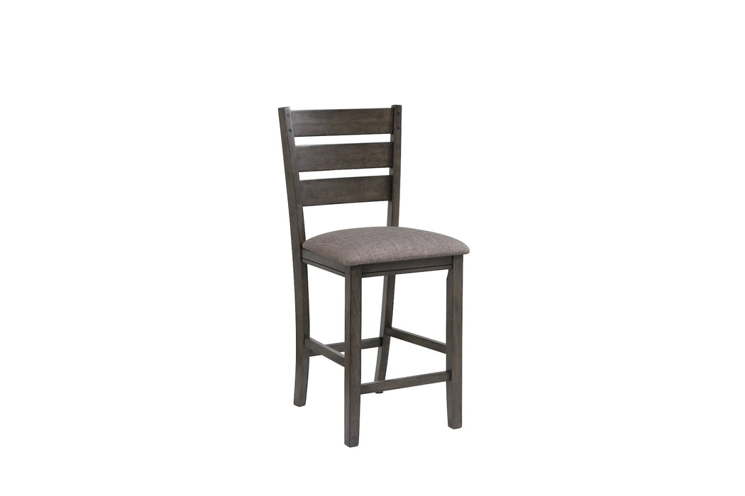 Bardstown Gray Counter Height Chair, Set of 2