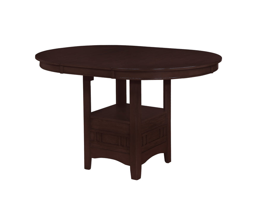 Hartwell Espresso Counter Height Table