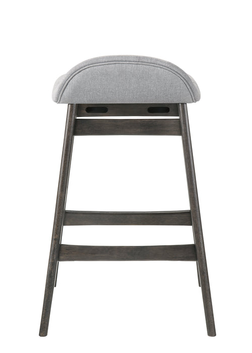 Samar Gray Barstool, Set of 2