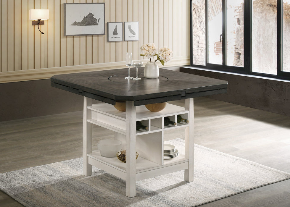 Conner Chalk/Gray Counter Height Set