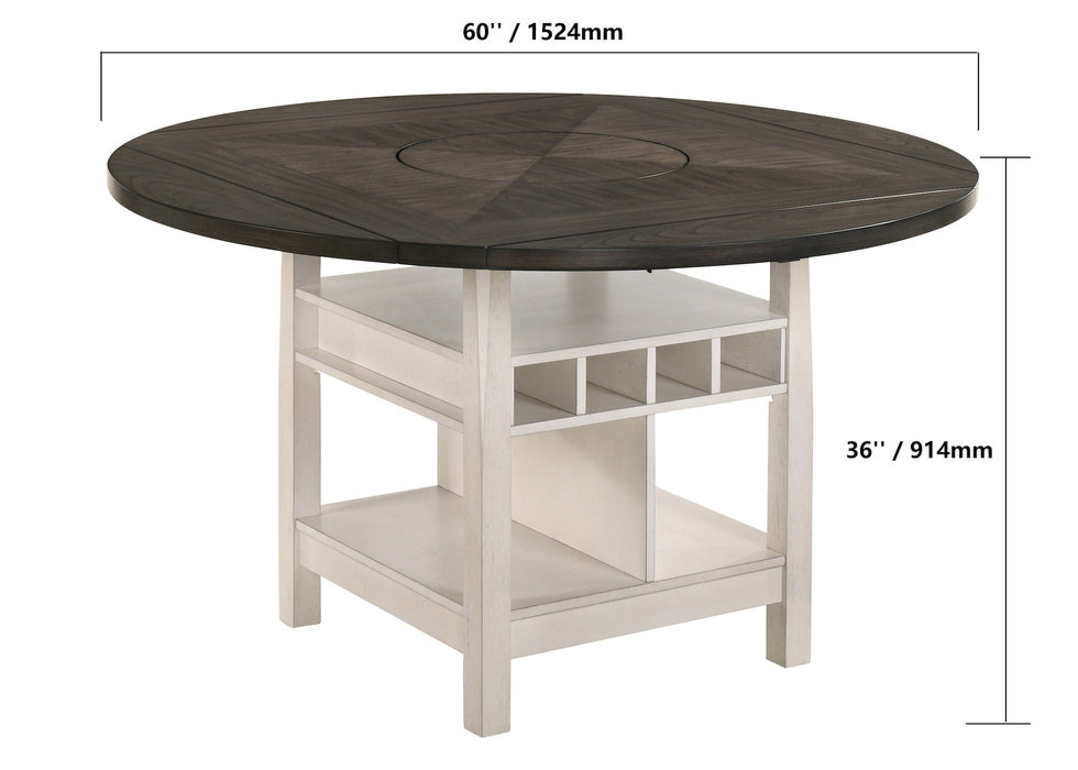 Conner Chalk/Gray Counter Height Set