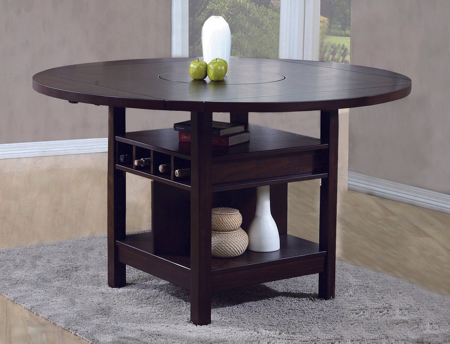 Conner Espresso Counter Height Table