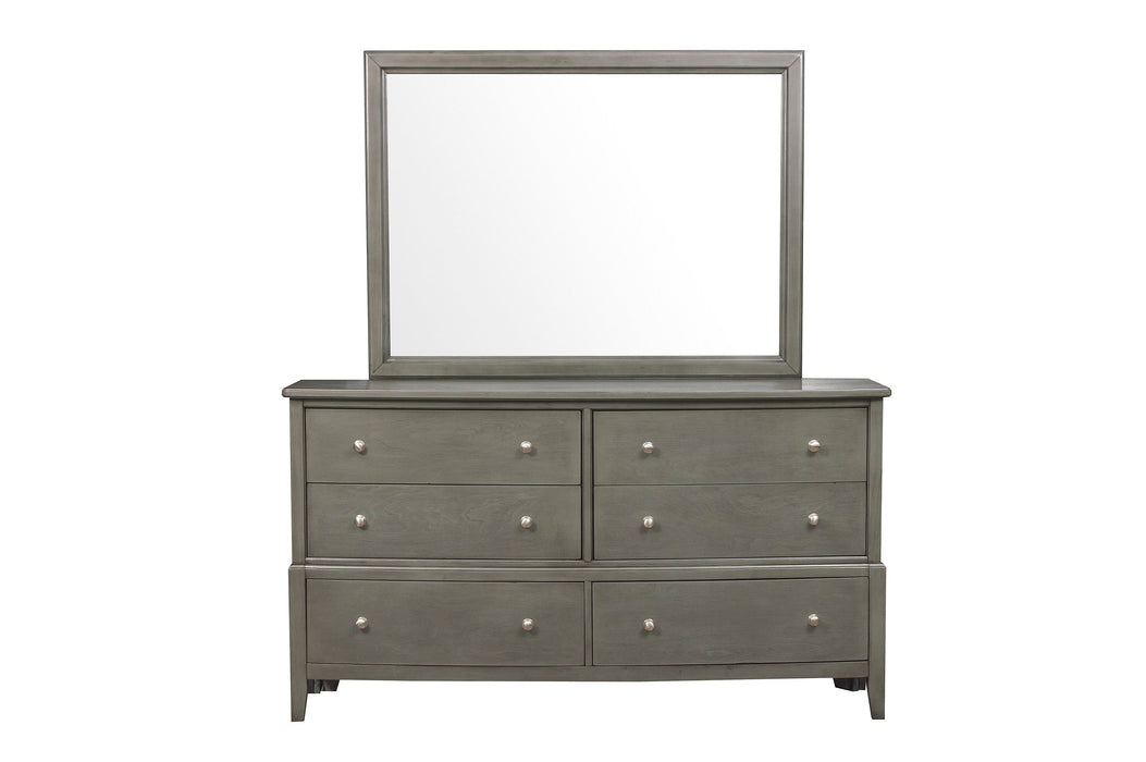 Cotterill Gray Upholstered Panel Bedroom Set