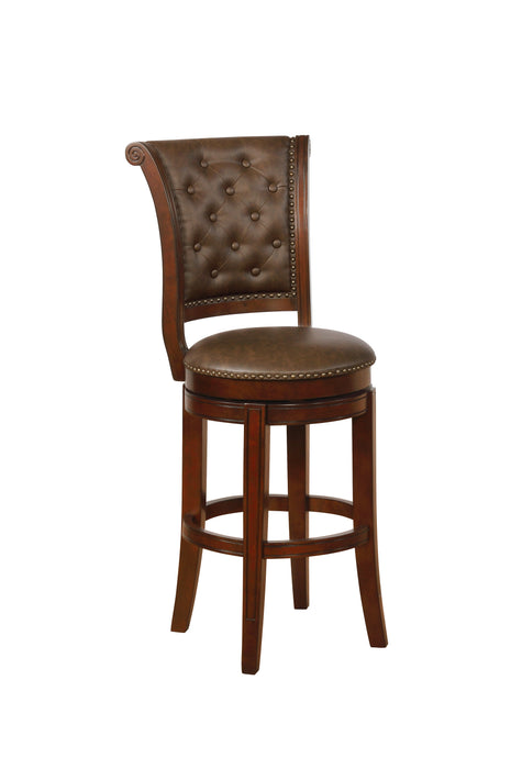 Granville Espresso 29" Swivel Barstool, Set of 2