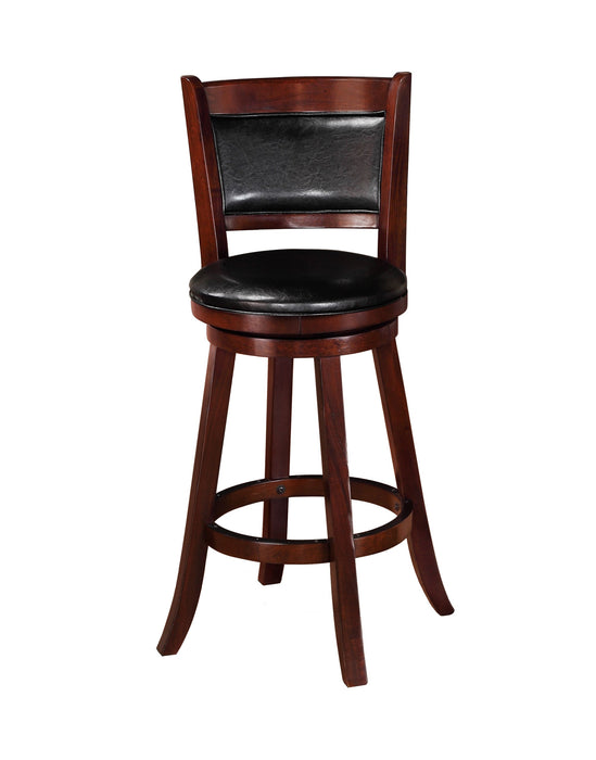 Cecil 29" Cherry Swivel Barstool, Set of 2