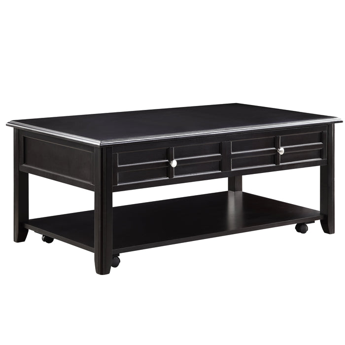 Carrier Espresso Lift Top Cocktail Table