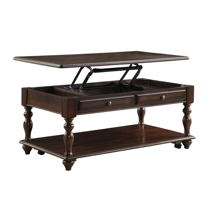 Lovington Espresso Lift Top Cocktail Table