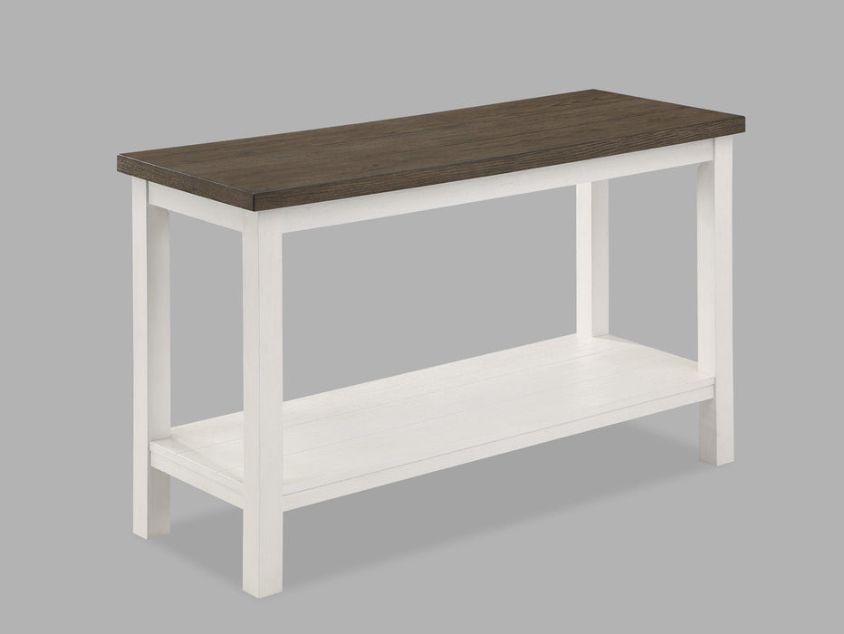 Dakota Chalk White Sofa Table