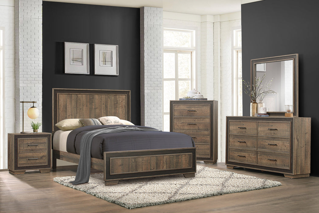 Ellendale Authentic Mahogany Full Panel Bed