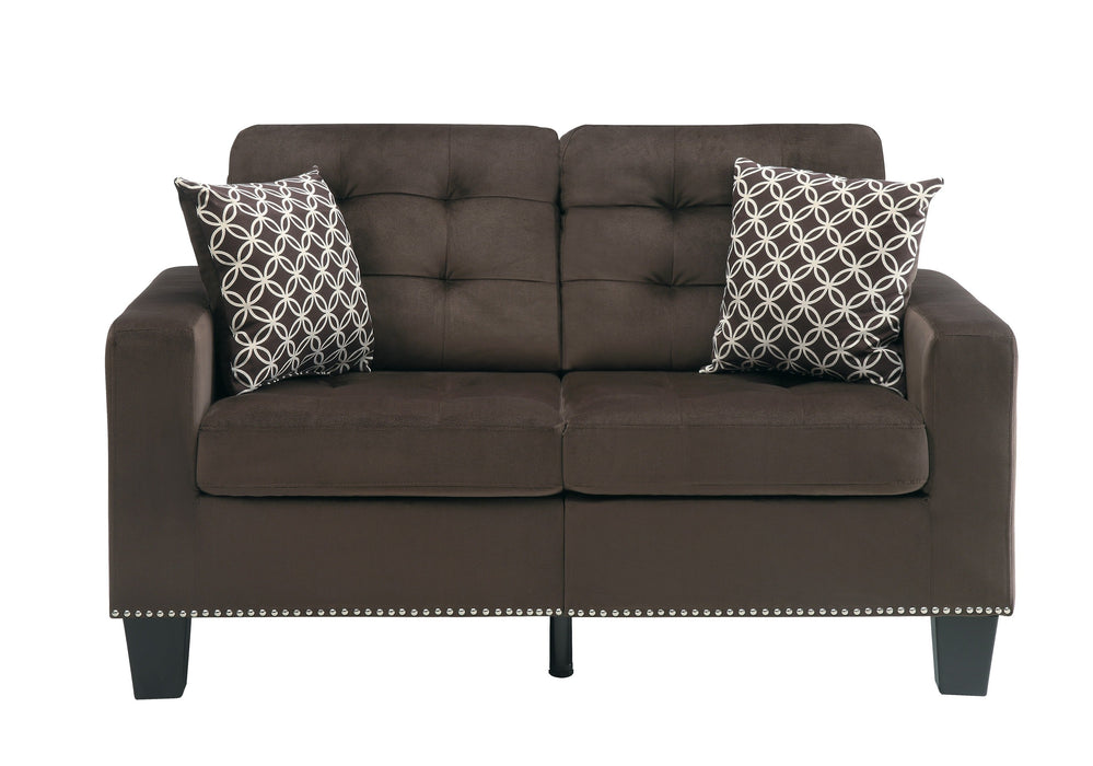 Lantana Chocolate Classic Loveseat