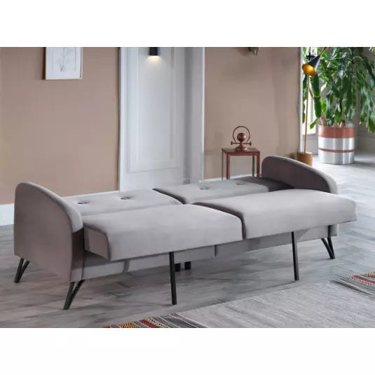 Vika Gray Juniper Right Sofa