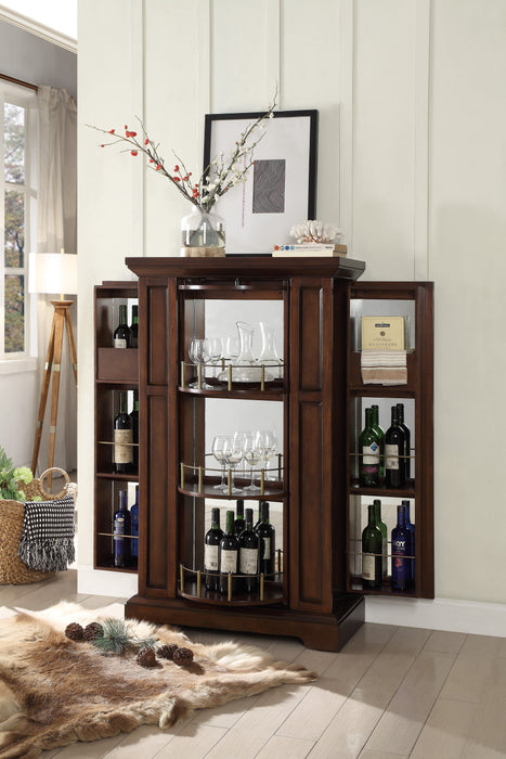 Snifter Cherry Wine Cabinet