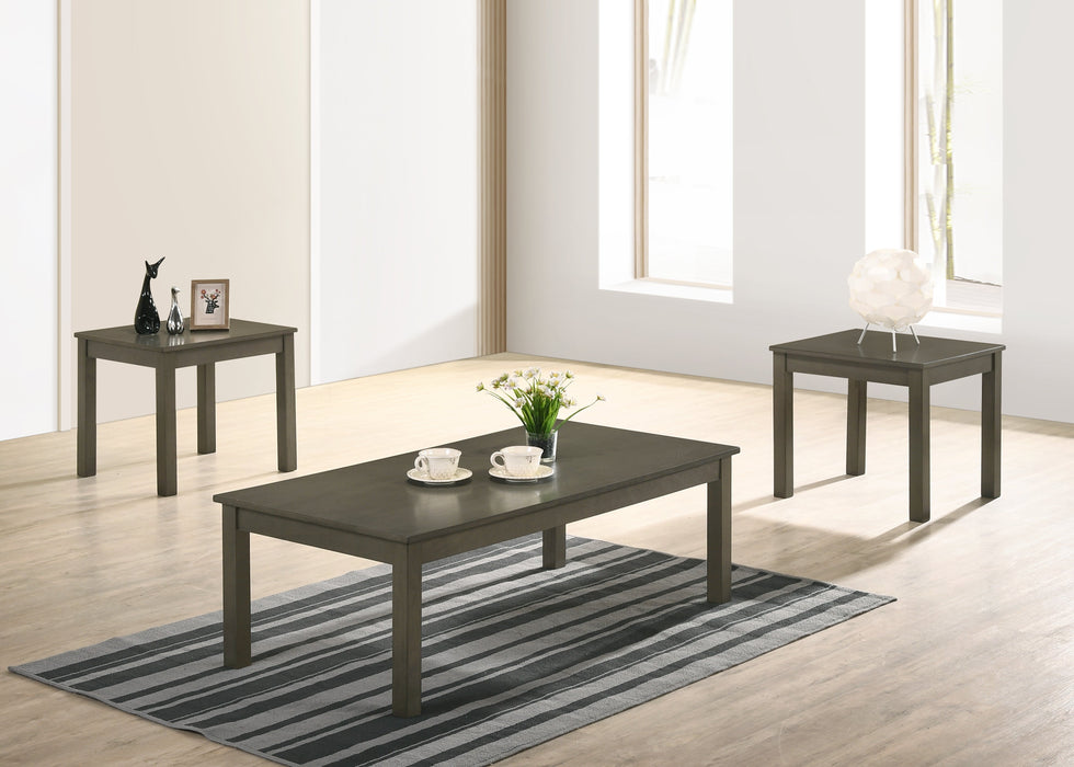 Pierce Gray 3-Piece Coffee Table Set