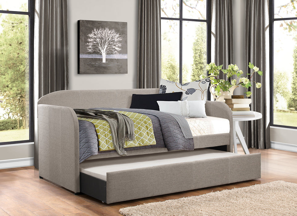 Roland Gray Daybed with Trundle