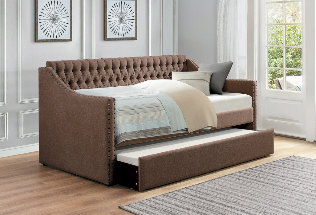 Tulney Brown Daybed with Trundle