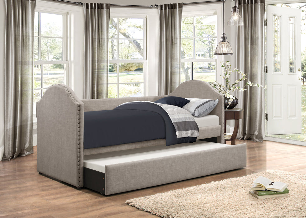 Comfrey Gray Daybed with Trundle