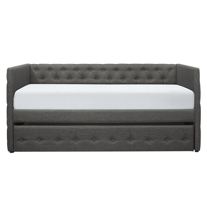 Batavia Dark Gray Daybed with Trundle