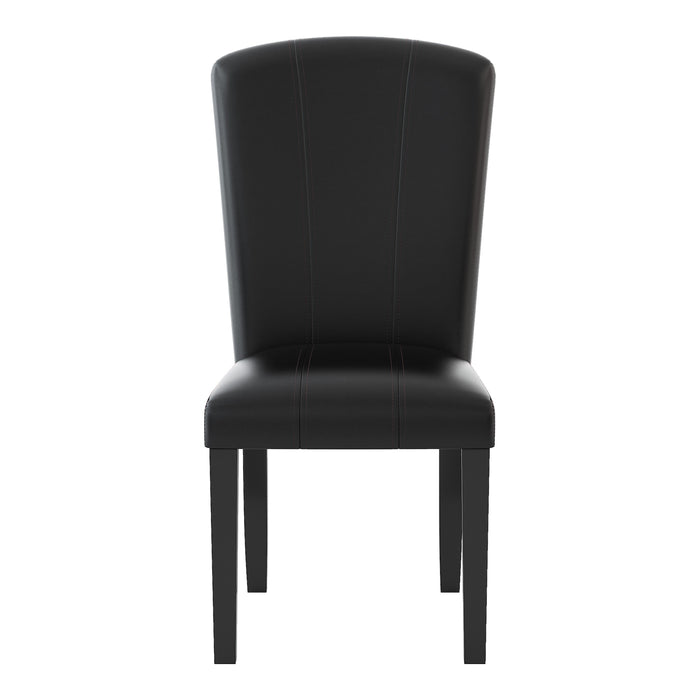 Cristo Espresso Side Chair, Set of 2