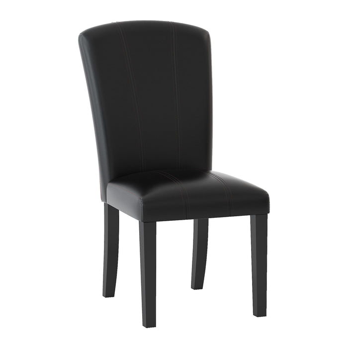 Cristo Espresso Side Chair, Set of 2