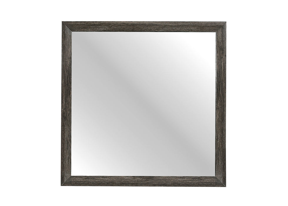 Edina Dark Gray Bedroom Mirror (Mirror Only)