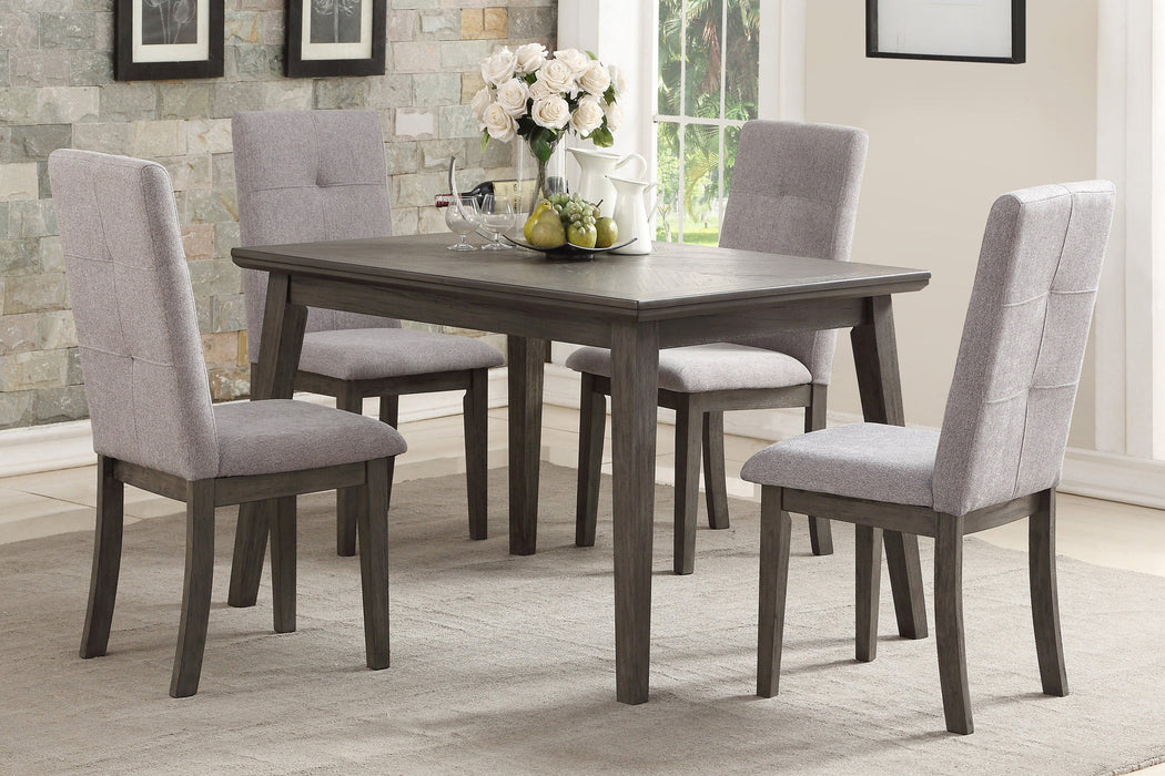 University Gray Dining Table