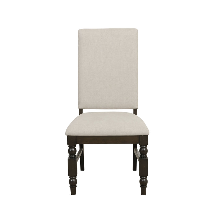 Yates Dark Oak Side Chair, Set of 2