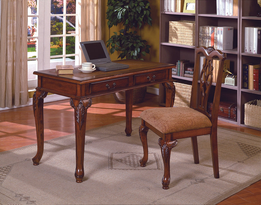 Fairfax Cherry Office Desk and Chair Set