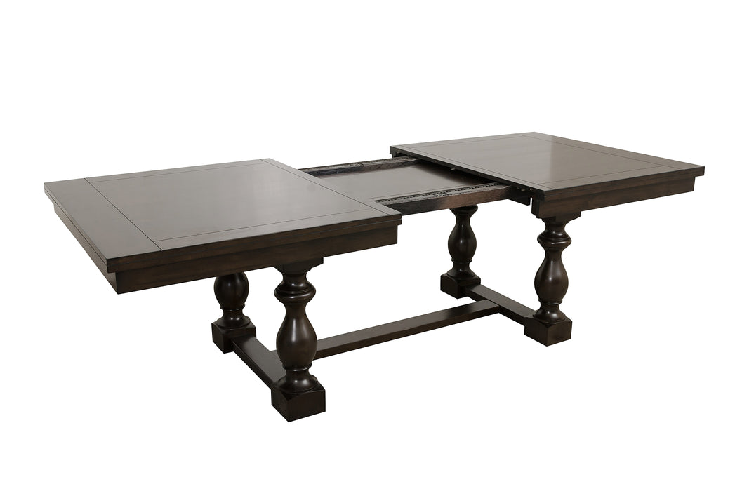 Reid Cherry Extendable Dining Set